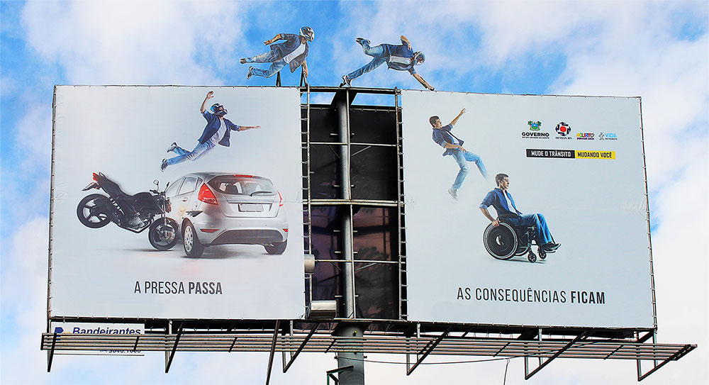 Ejemplo de publicidad OOH (Out Of Home) - Amoveo