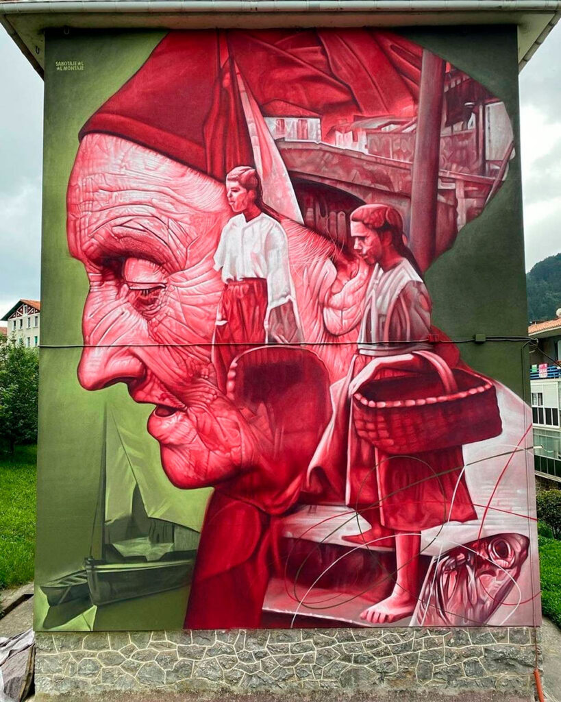 2 “Sin título” @Sabotaje al Montaje / Ondarroa (Vizcaya)