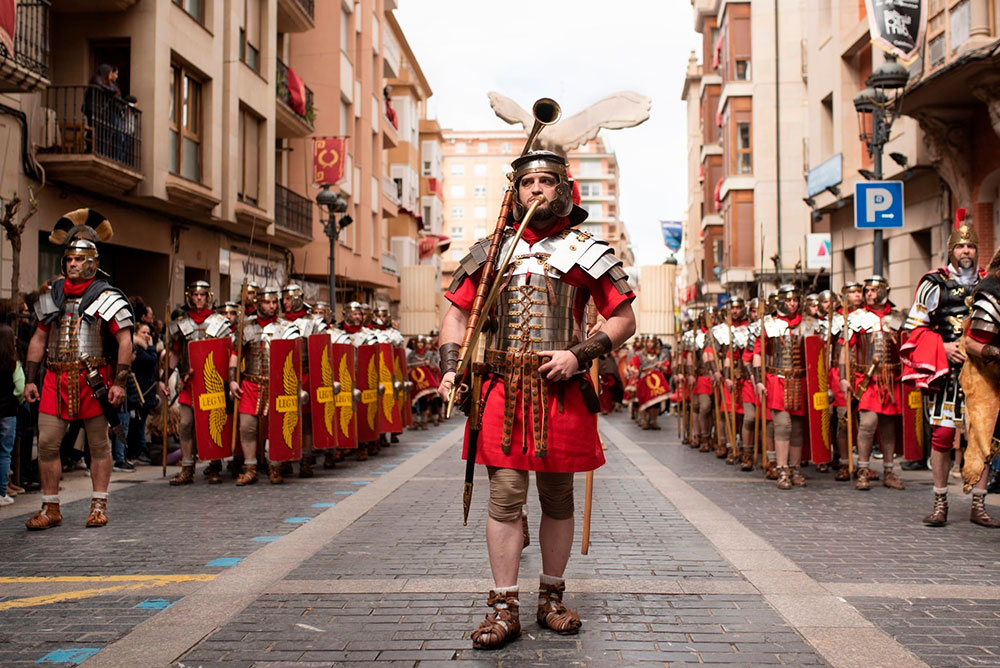 Desfile de legionarios - Foto: Silvia Rodríguez