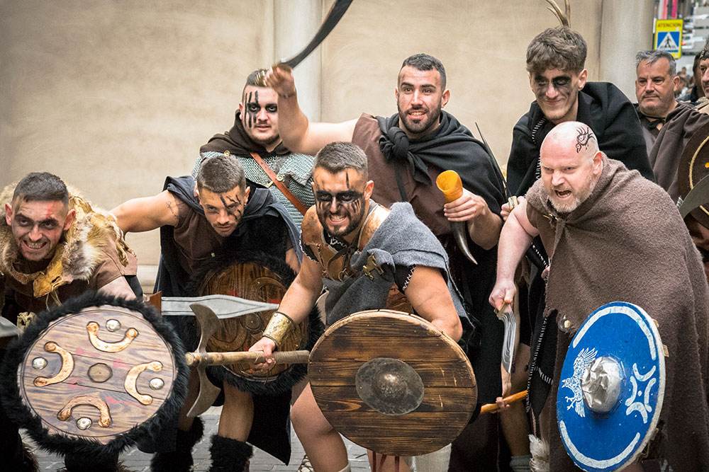 Animación callejera - Foto: Javier Medrano