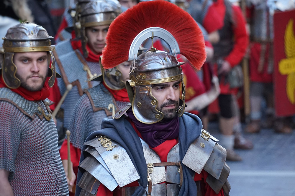 Desfile de legionarios - Foto: Javier Medrano