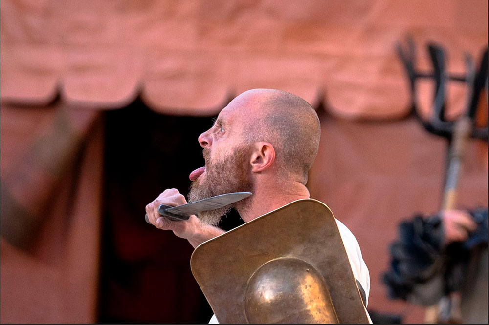 Espectáculo de gladiadores - Foto: Javier Martínez (Gumer)