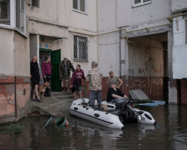 World Press Photo 2024 "Kakhovka Dam: Flood in a War Zone" - @Johanna Maria Fritz ( Ostkreuz, for Die Zeit )